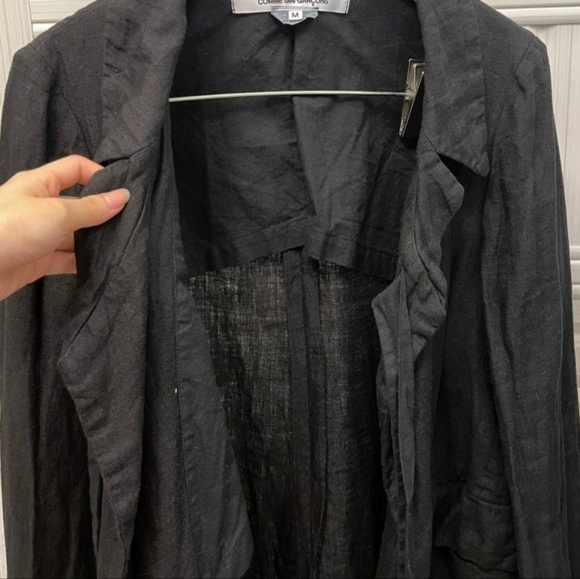 Comme des garcones coat sz m - Picture 5 of 6